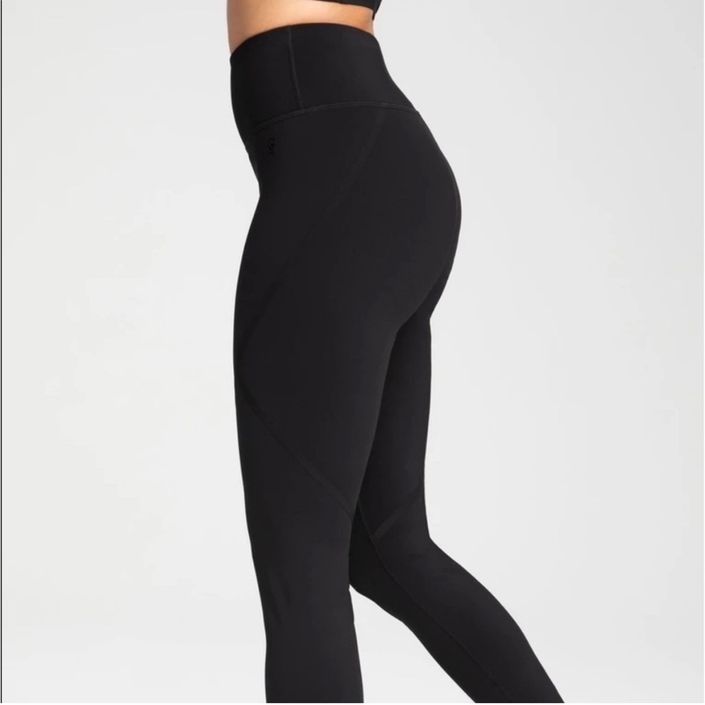 Good American Bonded Black Leggings